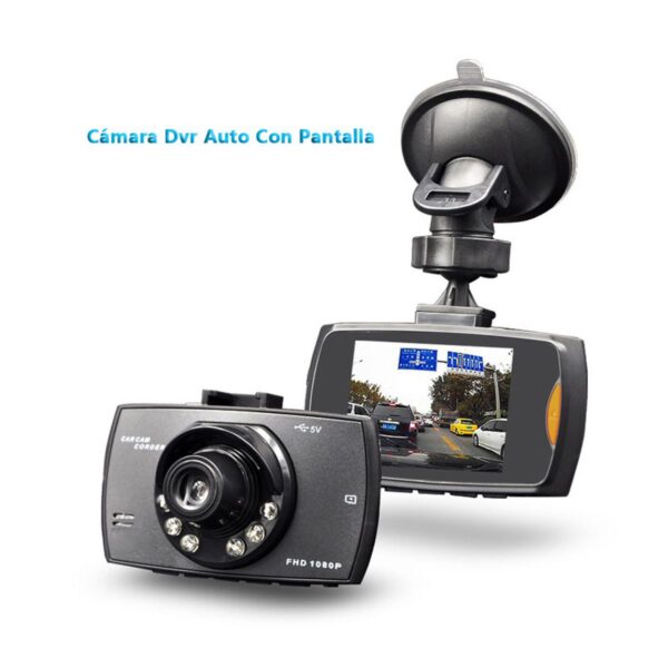Camara Dashcam Para Autos Grabacion HD Frontal y Pantalla