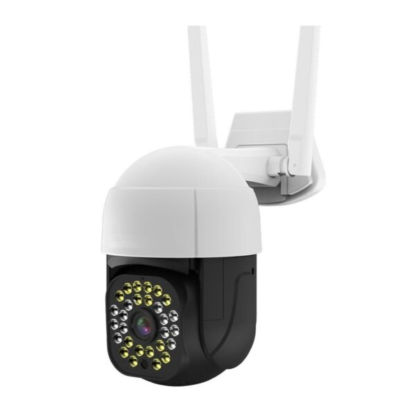 Camara IP WIFI Uso Interior o Exterior 3mpx Audio 2 Vías PTZ Compatible con Android o Iphone