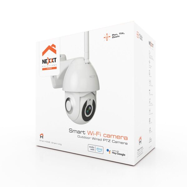 Cámara Inteligente Wi-Fi Motorizada Para Exterior FullHD Compatible Alexa Google