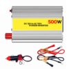 Inversor De Corriente Para Autos 12V - 500W Con Puerto USB y Casero