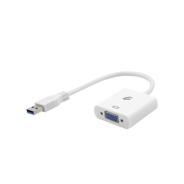 Adaptador Convertidor de USB 3.0 a VGA 1080p