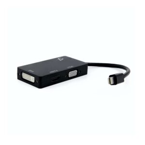 Adaptador 3 En 1 Mini Dp Displayport A Hdmi Vga Dvi Compatible Con Mac