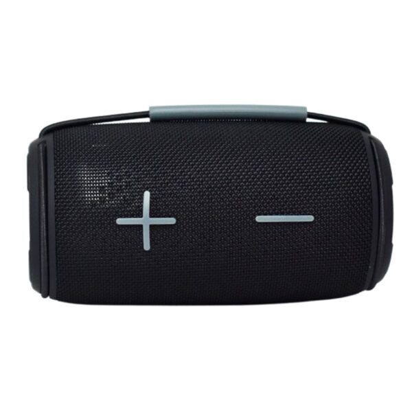 Bocina Bluetooth Portátil Antisalpicaduras Con Luz LED Tipo Bazooka