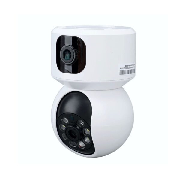 Camara De Seguridad Doble Lente HD 1080p WIFI PTZ 360 grados Android Iphone