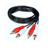 Cable De Audio 2 Rca A 2 Rca Macho 1.5 Metros