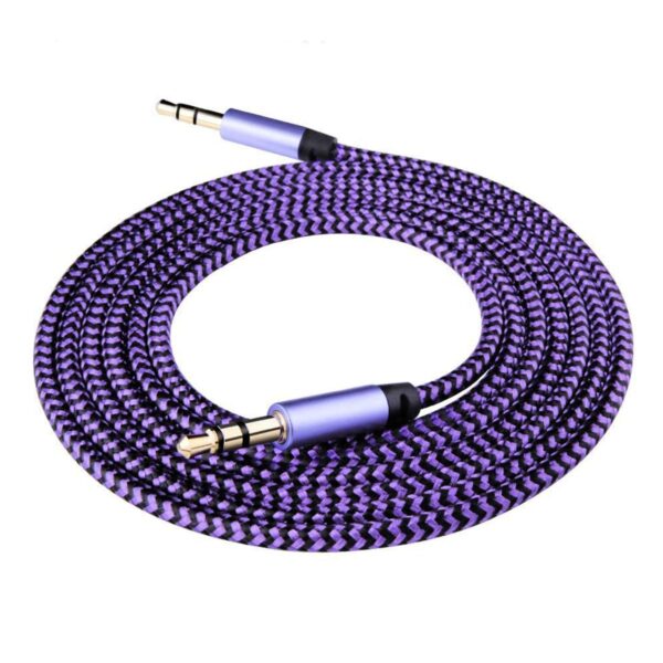 Cable de Audio Auxiliar 3.5mm a 3.5mm de 1 Metro