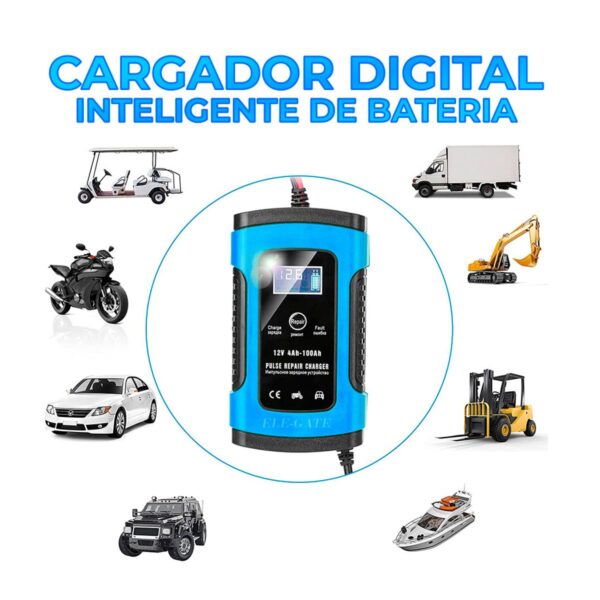 Cargador De Baterías 12v De Auto Moto Aquamoto