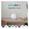 Amazon Echo Dot con Reloj 4a Generacion Blanca