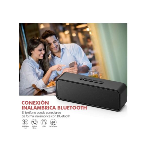 SALDO Bocina Bluetooth 5.0 Portátil Doble Altavoz
