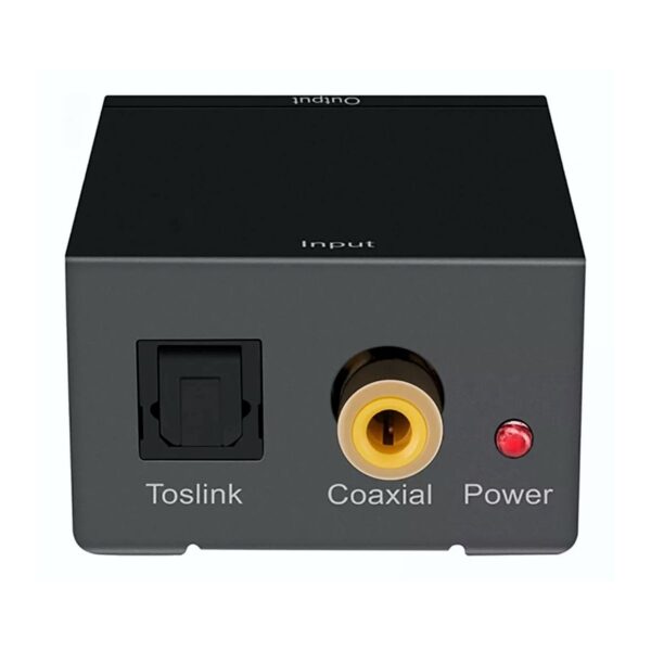 Convertidor De Audio Digital Toslink A Análogo Rca