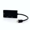 Adaptador Mini DisplayPort 3 en 1 a HDMI, VGA y DVI Compatible con Mac