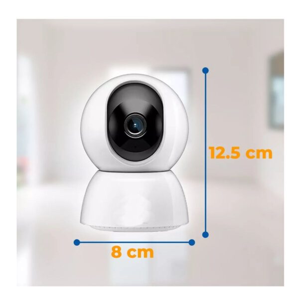 Cámara de Seguridad WIFI 2.4 GHz Chowha 3 Mpx Giratoria Compatible con Alexa