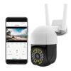 Camara IP WIFI Uso Interior o Exterior 3mpx Audio 2 Vías PTZ Compatible con Android o Iphone