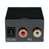 Convertidor De Audio Digital Toslink A Análogo Rca