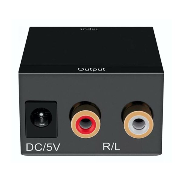 Convertidor De Audio Digital Toslink A Análogo Rca