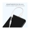 Adaptador de Audio Lightning o USB Tipo C a Auxiliar 3.5mm