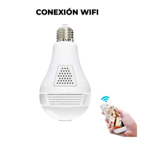 Camara Tipo Foco WIFI Vision Ojo de Pex
