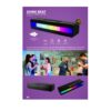 Perfect Choice Bocina Bluetooth Inalámbrica Portátil Luz LED RGB Shine Beat