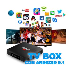 Smart TV BOX Android WIFI 2.4g + 5g 2/16gb