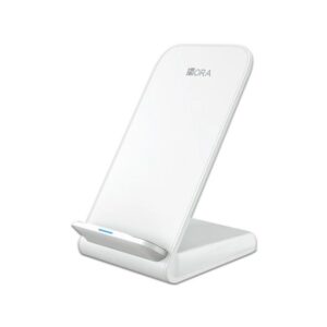 Cargador Inalámbrico Qi Carga Rápida 15w Compatible Para Iphone Color Blanco