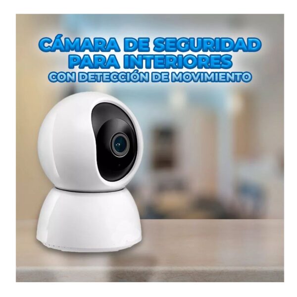 Cámara de Seguridad WIFI 2.4 GHz Chowha 3 Mpx Giratoria Compatible con Alexa