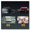 Camara Dashcam Para Autos Doble Lente Grabacion Frontal e Interna 1080p + 480p
