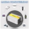 Inversor De Corriente Para Autos 12V - 500W Con Puerto USB y Casero