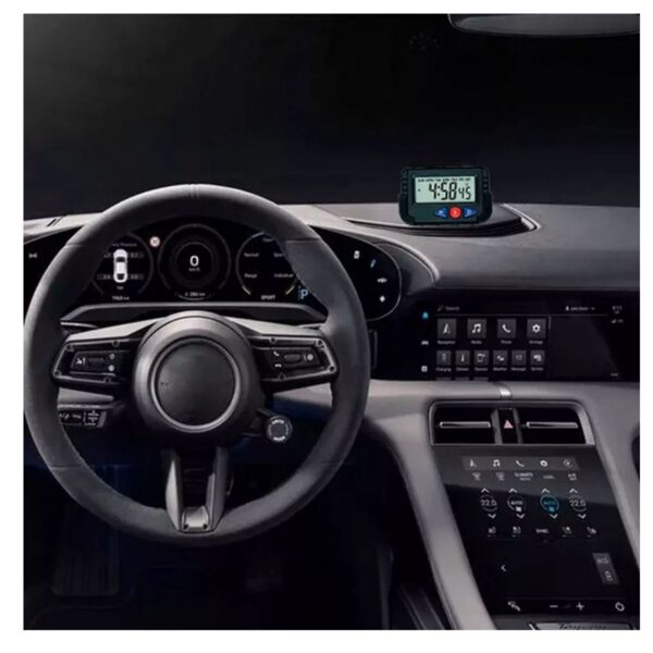 Reloj Con Cronometro y Alarma Para Autos o Escritorio