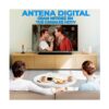 Antena de TV digital Base Magnética Con Amplificador USB negro