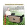 Bocina Bluetooth Con Radio FM y Antena