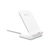 Cargador Inalámbrico Qi Carga Rápida 15w Compatible Para Iphone Color Blanco