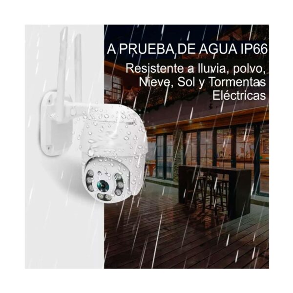 Camara WIFI PTZ Para Exteriores 2mpx FullHD Celular o PC