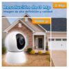 Cámara de Seguridad WIFI 2.4 GHz Chowha 3 Mpx Giratoria Compatible con Alexa