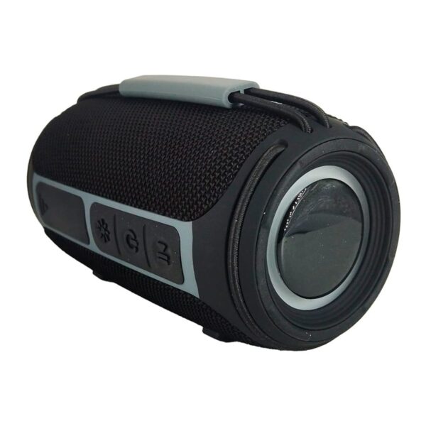 Bocina Bluetooth Portátil Antisalpicaduras Con Luz LED Tipo Bazooka