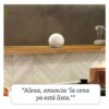 Amazon Echo Dot con Reloj 4a Generacion Blanca