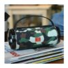 Bocina Bluetooth Portátil Antisalpicaduras Con Radio FM