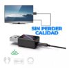 Receptor y Transmisor de Audio Bluetooth 5.0 Tamaño Compacto