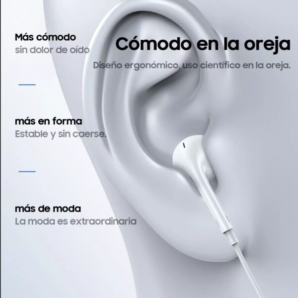 Audifonos Manos Libres Alámbricos Tipo C