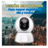 Cámara de Seguridad WIFI 2.4 GHz Chowha 3 Mpx Giratoria Compatible con Alexa