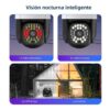 Camara IP WIFI Uso Interior o Exterior 3mpx Audio 2 Vías PTZ Compatible con Android o Iphone