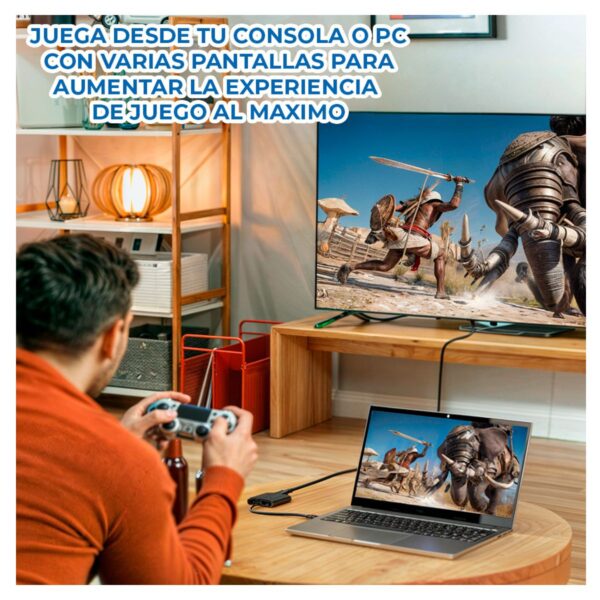 Cable Splitter de 1 HDMI a 2 HDMI