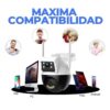 Camara De Seguridad Doble Lente 2+2mpx WIFI PTZ 360 grados Para Interiores y Exteriores