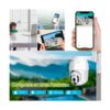 Camara WIFI PTZ Para Exteriores 2mpx FullHD Celular o PC