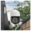 Camara IP WIFI Uso Interior o Exterior 3mpx Audio 2 Vías PTZ Compatible con Android o Iphone