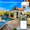 Camara de Seguridad WIFI Uso Exterior  36 Leds 2mpx