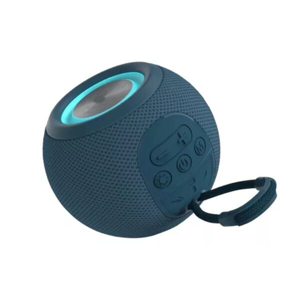 Bocina Bluetooth Portátil Anti salpicaduras Tipo Pod con Luz