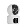 Camara De Seguridad Doble Lente HD 1080p WIFI PTZ 360 grados Android Iphone