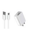 Combo Cable y Cargador 5V 2A Usb Tipo C