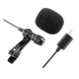 Microfono Alambrico Para Celular Android Conexion USB Tipo C