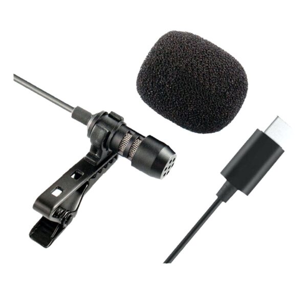 Microfono Alambrico Para Celular Android Conexion USB Tipo C